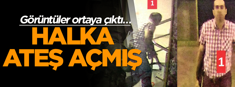 Görüntüler ortaya çıktı… Halka ateş açmış