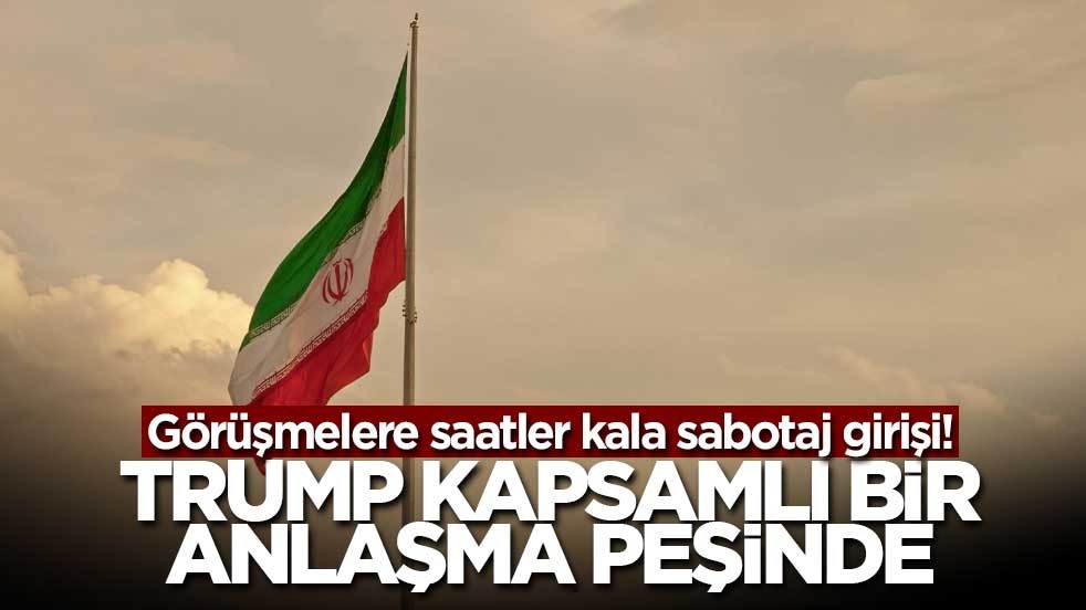 Görüşmelere saatler kala sabotaj girişi! İran'ın kalbinde şiddetli patlama