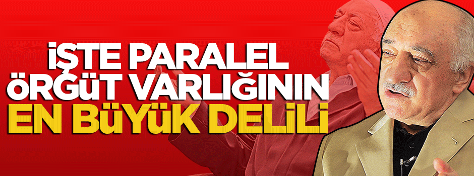 Gözaltılar paralel örgüt varlığının en büyük delili