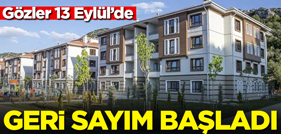 Gözler 13 Eylül'de! Geri sayım başladı