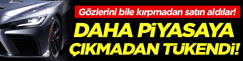 Gözlerini bile kırpmadan aldılar! Daha piyasaya çıkmadan tükendi!
