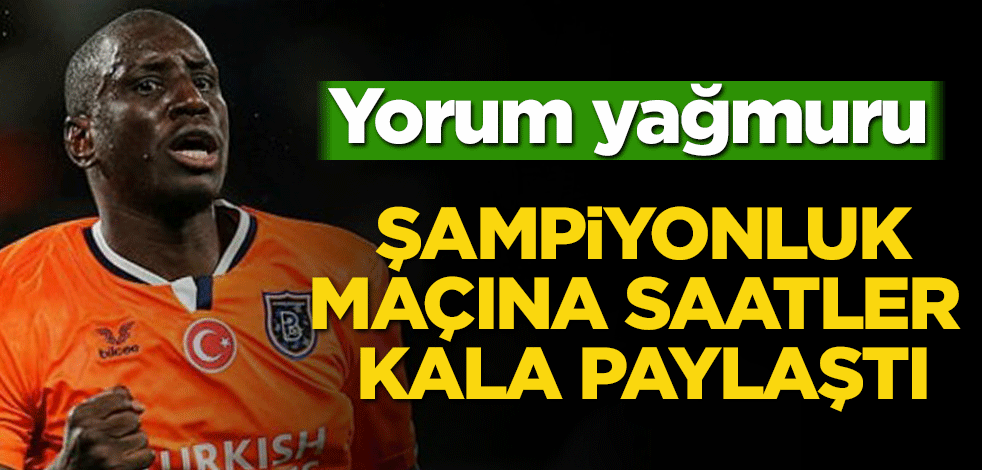 Göztepe - Beşiktaş maçı öncesi Demba Ba'dan dikkat çeken paylaşım