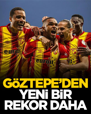 Göztepe’den yenir bir rekor daha