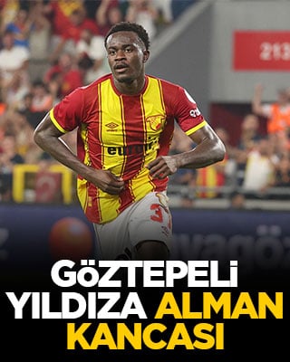 Göztepeli yıldıza Alman kancası