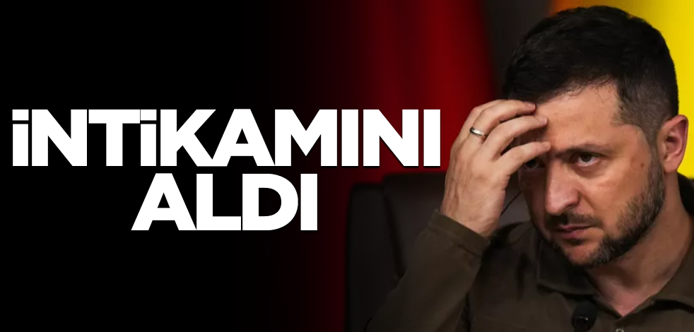 Gözünün yaşına bakmadı! Zelenskiy o isimden intikamını aldı