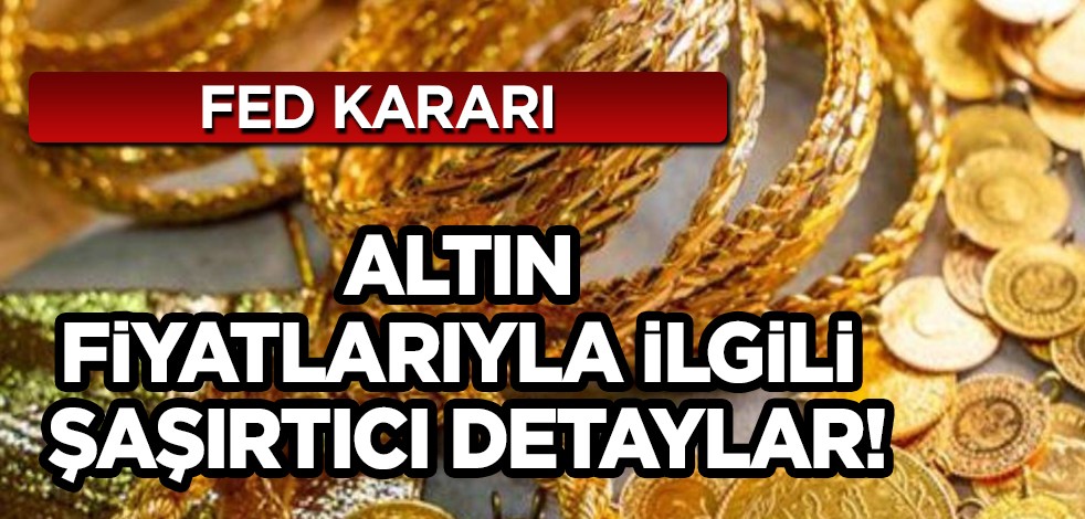 Gram altın 2 bine dayandı! Altın fiyatlarıyla İlgili şaşırtıcı detaylar! Fed kararı sonrası altında yükseliş, bakın kaç para?