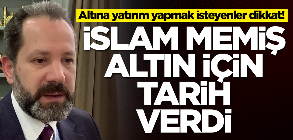 Gram altın için kararsız kalanlar dikkat! 1 gramı olanı bile ilgilendiriyor... İslam Memiş kesin tarihi verdi