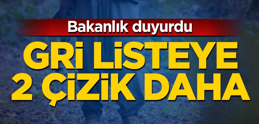 Gri listeye 2 çizik daha!