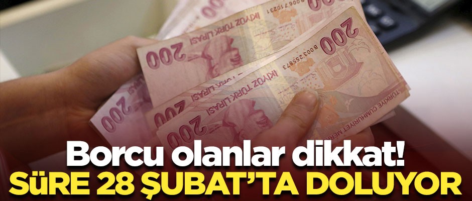 GSM borcu olanlar dikkat! Süre 28 Şubat’ta dolacak
