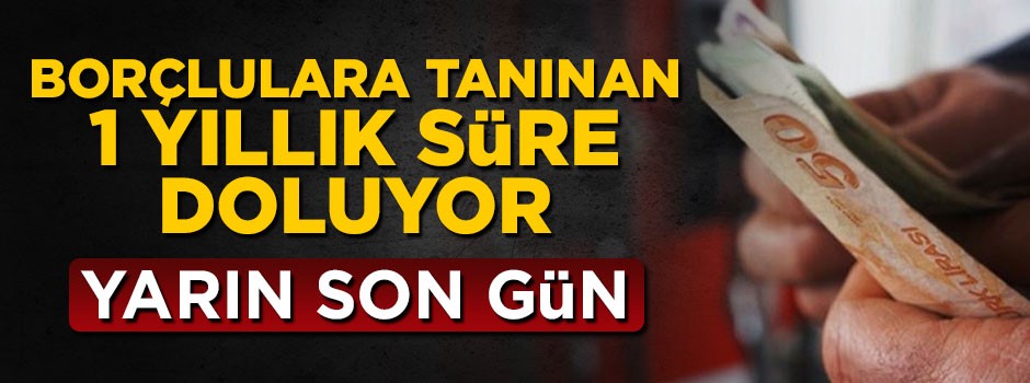 GSS borcu için tanınan 1 yıllık süre yarın doluyor