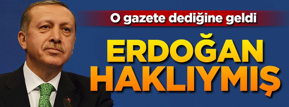 Guardian, Erdoğan'ın dediğine geldi