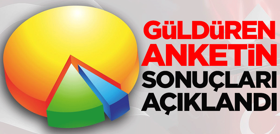 Güldüren anketin sonuçları açıklandı