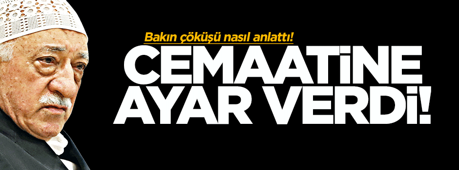 Gülen kendi cemaatine ayar verdi