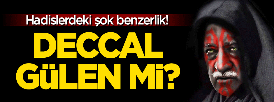 Gülen Deccal mi? Şok benzerlik!