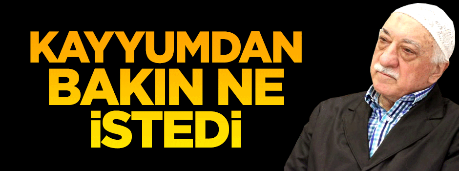 Gülen kayyımdan telif istedi