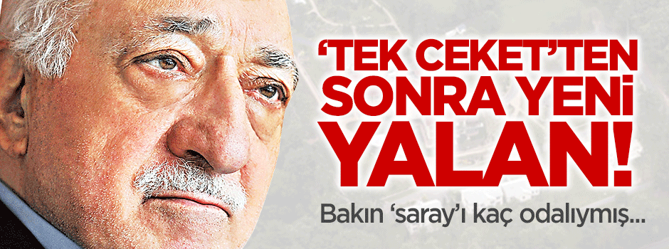 Gülen: Pensilvanya'daki sarayım birkaç odalı