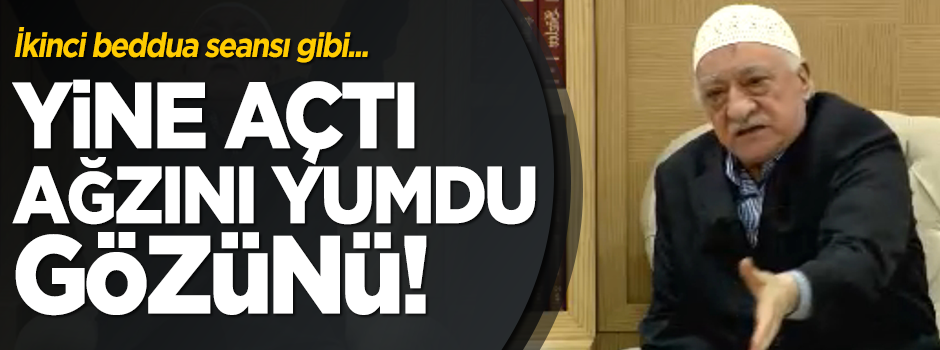 Gülen'den Cumhurbaşkanı Erdoğan'a sert sözler!