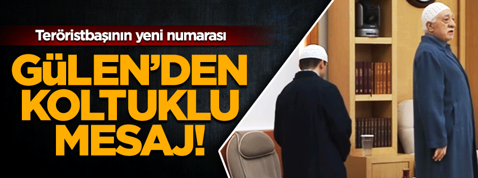 Gülen'den koltuk değiştirme numarası