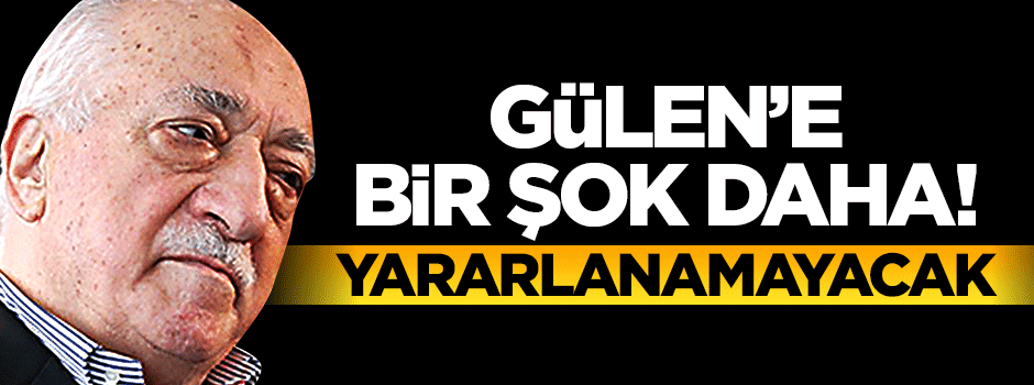 FETÖ'ye pişmanlık yolu da kapandı