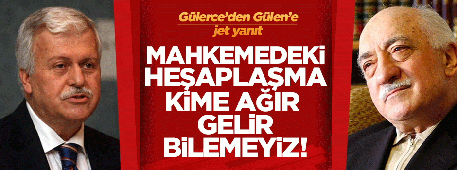 Gülerce'den Gülen'e: Mahkemede hesaplaşacağız!