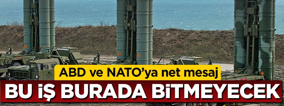 Aybet'den ABD ve NATO'ya net mesaj: Bu iş burada bitmeyecek