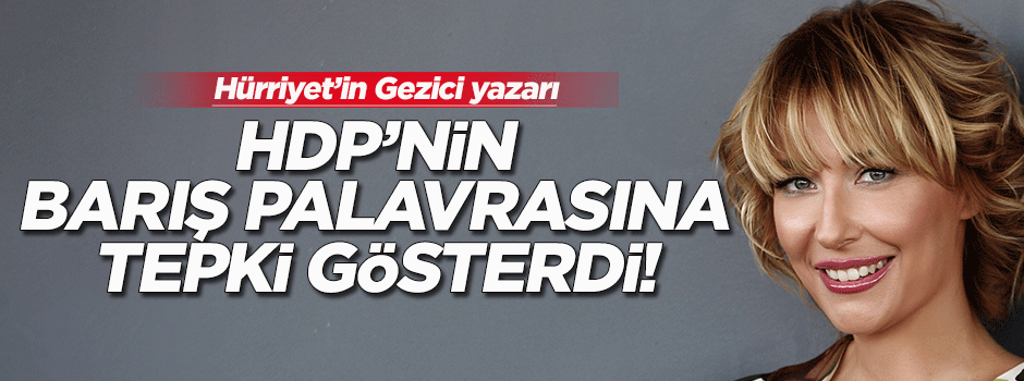 Gülse Birsel'den HDP'nin inadına sloganına tepki