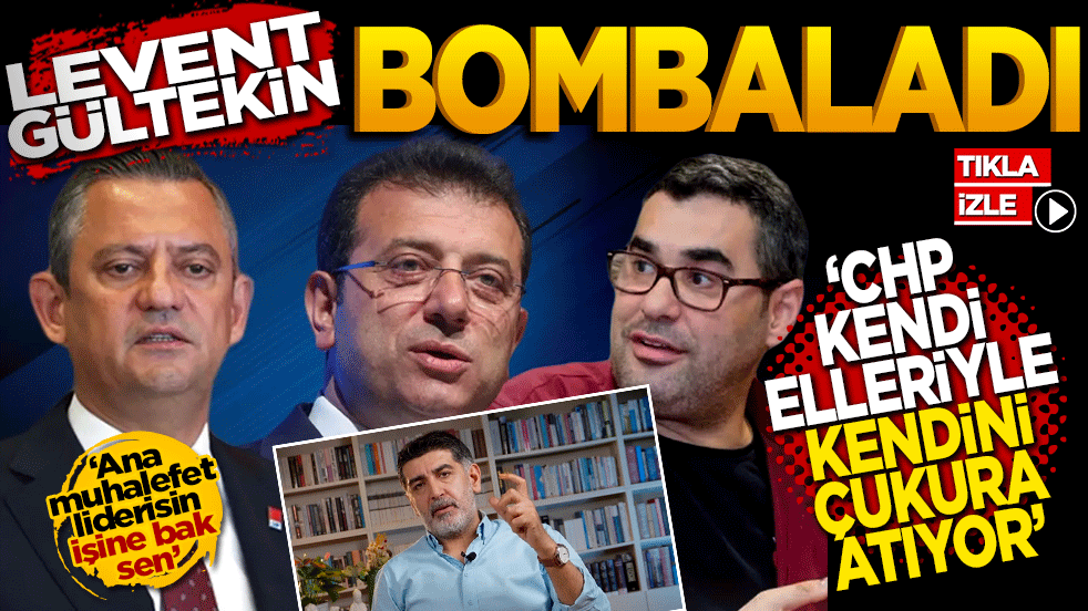 Gültekin yine bombaladı! CHP kendi elleriyle kendilerini çukura atıyorlar! Ana muhalefet liderisin, işine bak!