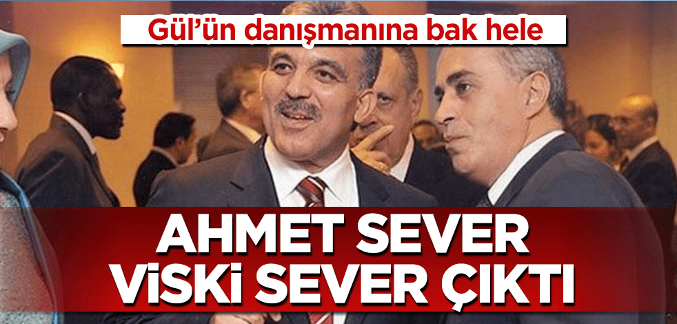 Gül'ün danışmanı Ahmet Sever, meğer viski severmiş