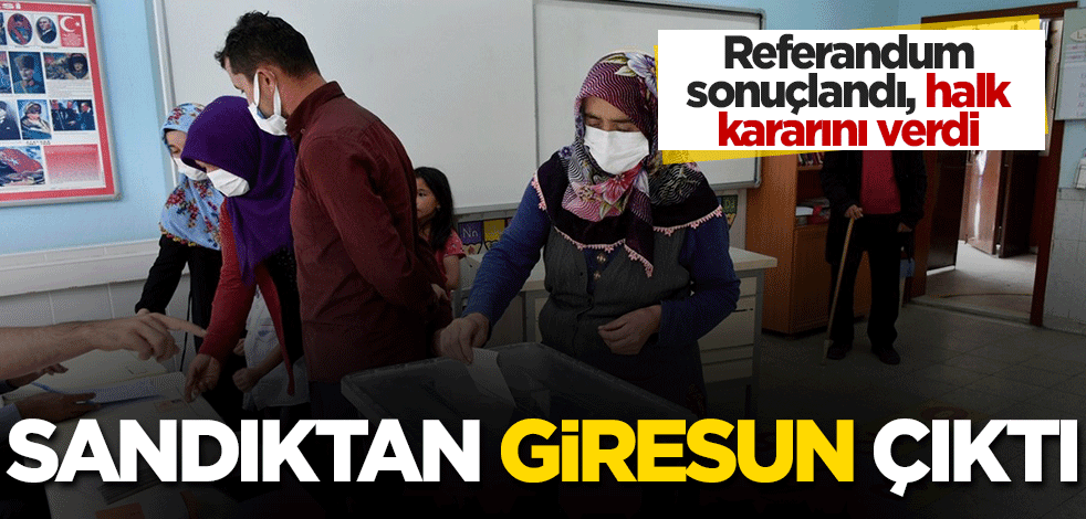 Gümüşhane'den ayrılıp Giresun'a bağlanmak isteyen 2 köyde referandum