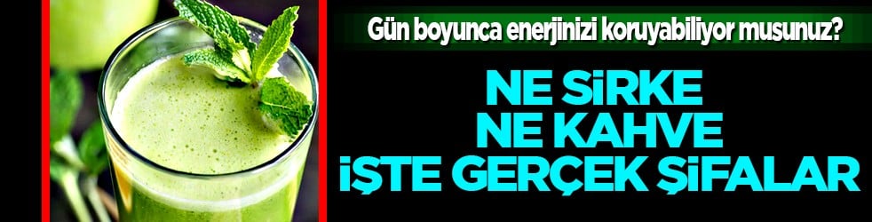Gün boyunca enerjinizi koruyun: Mideyi rahatlatan 5 sabah içeceği: Ne sirke ne kahve...