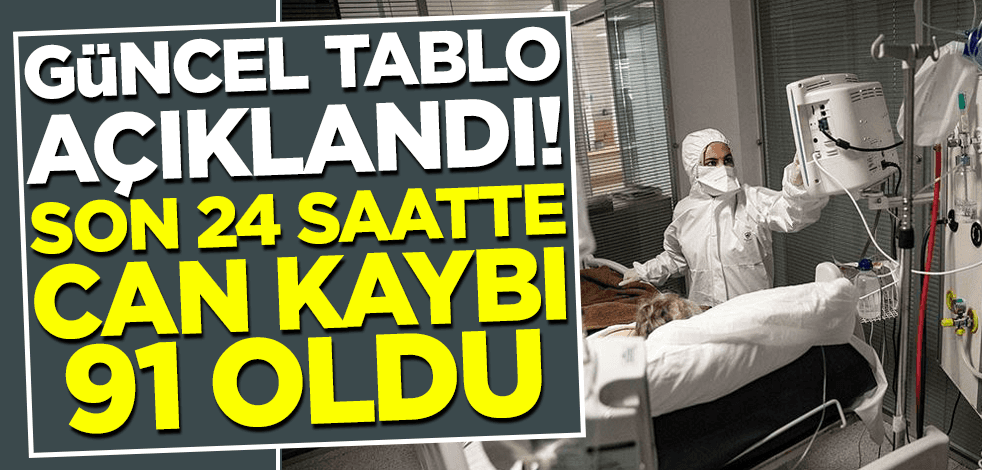 Güncel korona tablosu açıklandı: Can kaybı 91