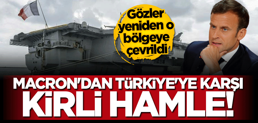 Gündem yeniden Doğu Akdeniz! Macron Türkiye'ye karşı harekete geçti