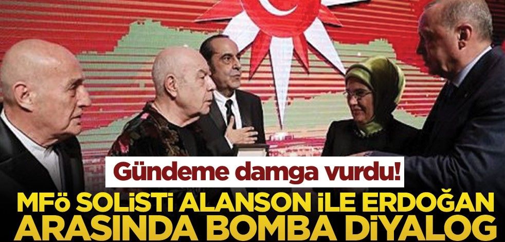 Gündeme damga vurdu! MFÖ solisti Mazhar Alanson ile Erdoğan arasında bomba diyalog