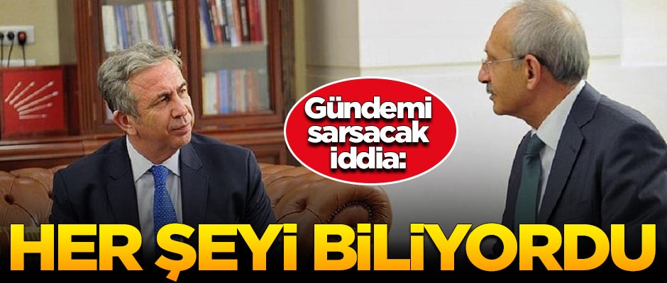 Gündemi sarsacak iddia: Kemal Kılıçdaroğlu her şeyi biliyordu