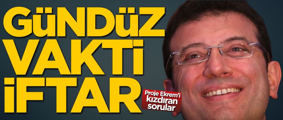 Gündüz vakti iftar