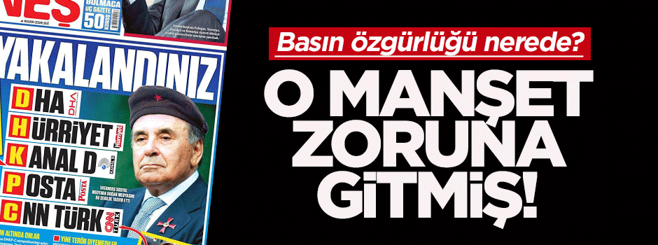 Güneş'in bereli Aydın Doğan manşeti için 12 yıl hapis