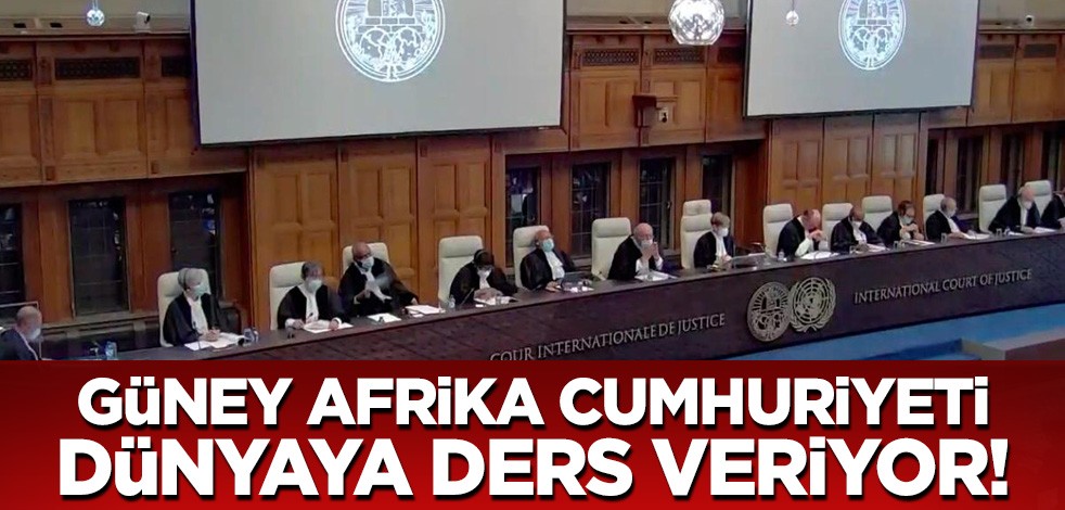 Güney Afrika'dan Uluslararası Adalet Divanı'na bir başvuru daha! 'Artık harekete geçin'