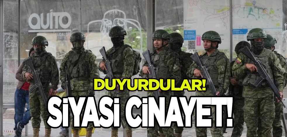 Güney Amerika ülkesi Ekvador’da bir siyaset cinayeti daha işlendi: 1 ay içinde... Maalesef diyerek haberi verdiler