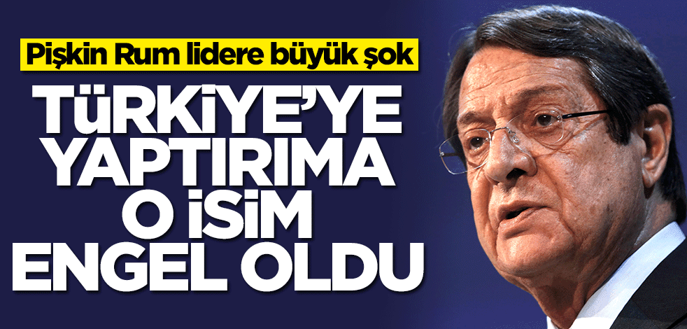 Güney Kıbrıs duyurdu: Türkiye'ye yaptırımı o isim engelledi