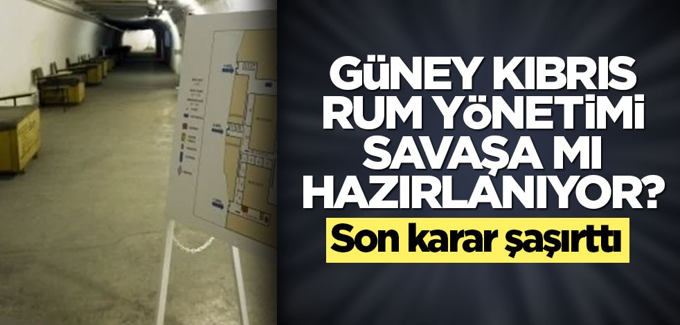 Güney Kıbrıs Rum Yönetimi savaşa mı hazırlanıyor? Son karar şaşırttı