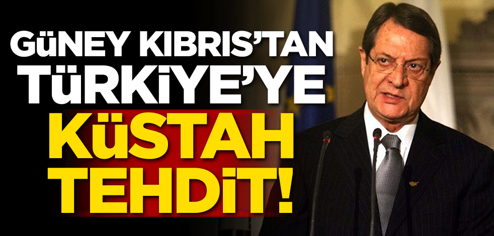 Güney Kıbrıs'tan Türkiye'ye küstah tehdit!