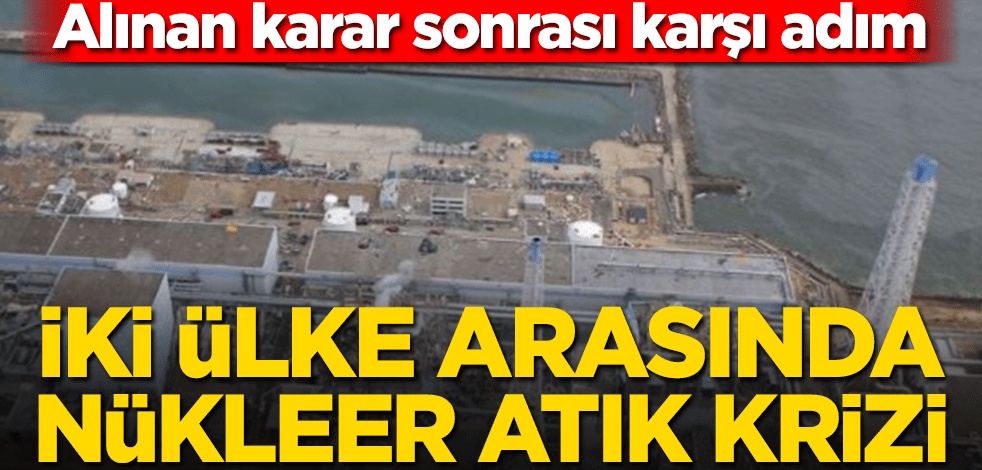 Güney Kore, Japonya arasında nükleer atık krizi