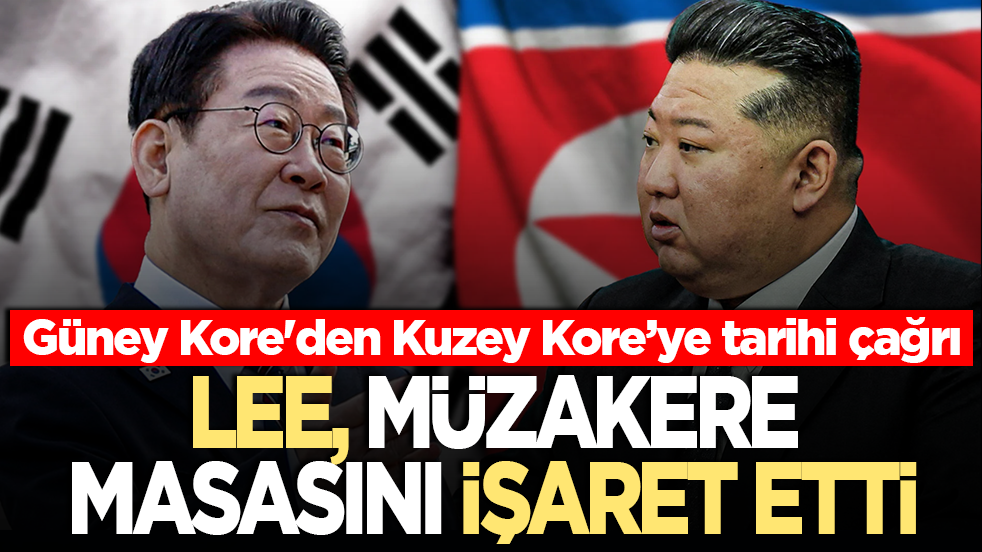 Güney Kore lideri Lee’den Kuzey Kore’ye tarihi çağrı: 'Savaşı sona erdirmek için masaya oturalım'