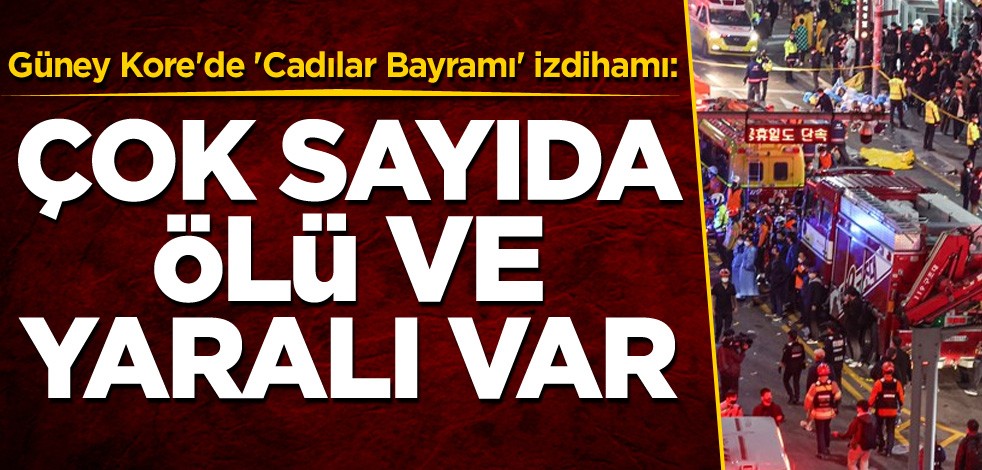 Güney Kore'de 'Cadılar Bayramı' izdihamı: Çok sayıda ölü ve yaralı var
