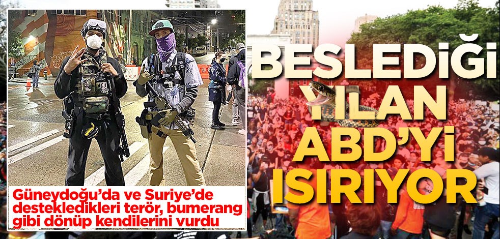 Güneydoğu'da ve Suriye'de destekledikleri terör, bumerang gibi dönüp kendilerini vurdu