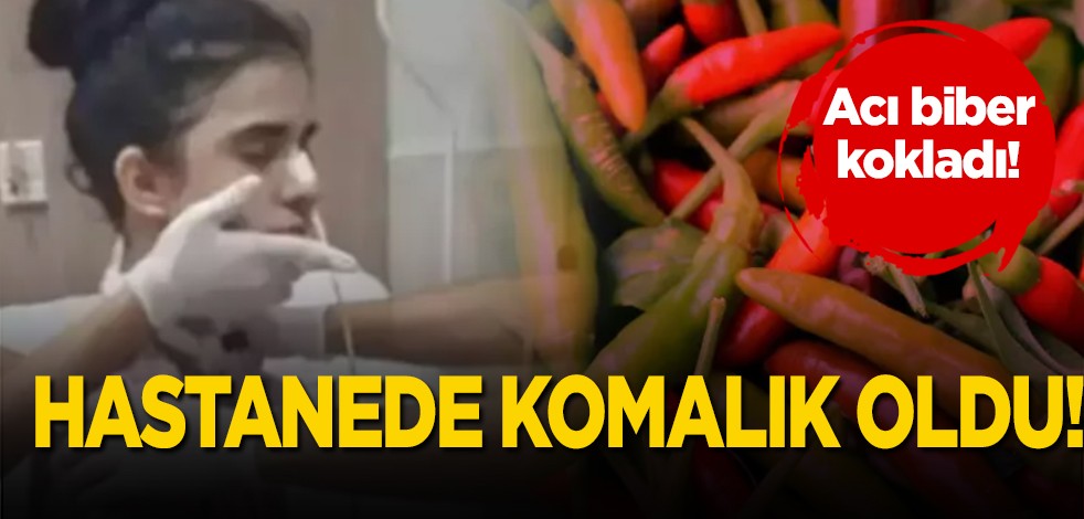 Günlerce komada sessiz kaldı! Acı biber kokladı, dayanılmaz bir hal aldı! Uzman isimler ezber bozdu