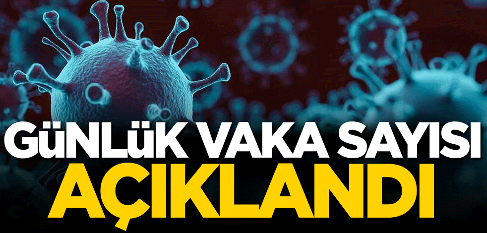 Günlük koronavirüs verileri açıklandı