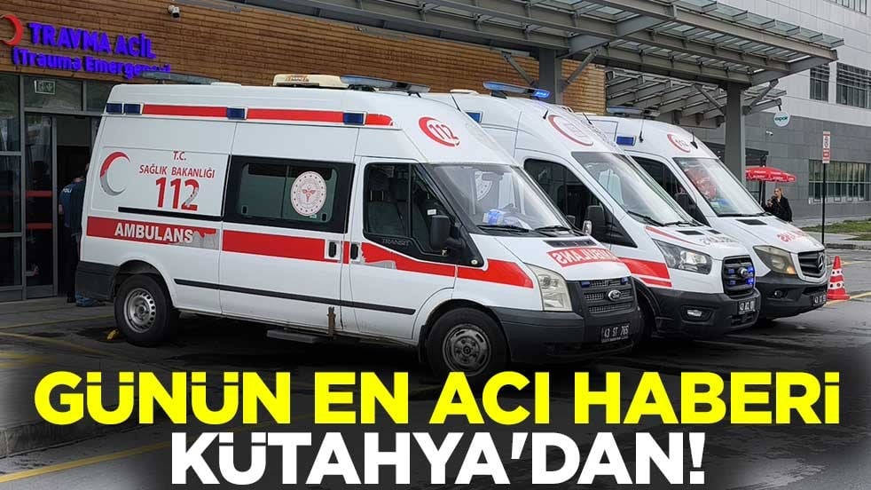 Günün en acı haberi Kütahya'dan! 2 işçi vefat etti