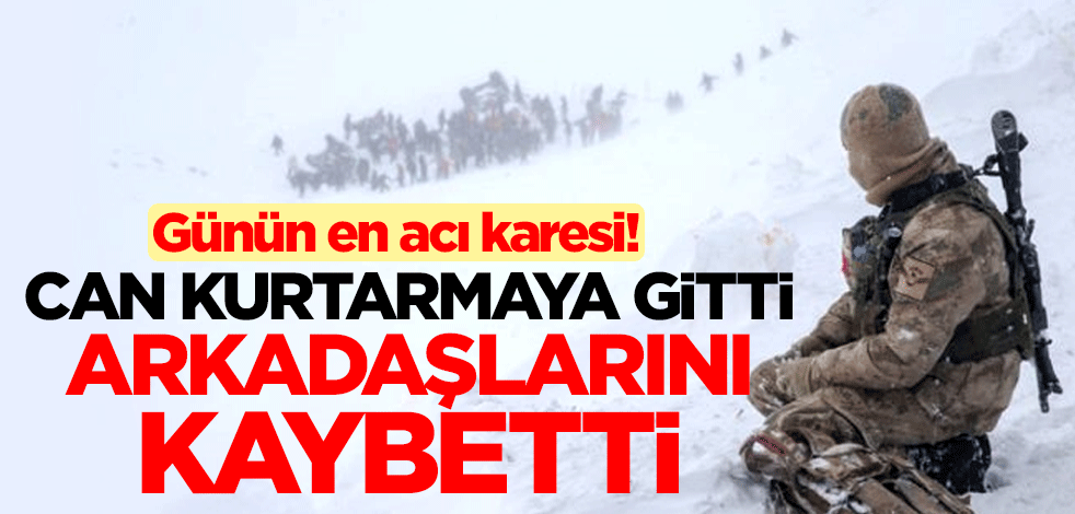 Günün en acı karesi! Can kurtarmaya gitti, arkadaşlarını kaybetti