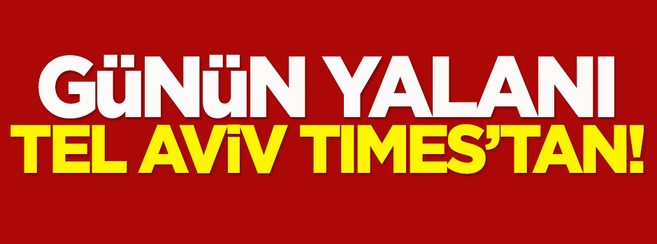 Günün yalanı yine Zaman'dan